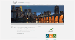 Desktop Screenshot of gopherangels.com